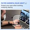 Tr Pure Titanium Square Frame Reading Glasses Men Anti Blue Light Presbyopia Eyewear With Diopter +1.0 To +4.0