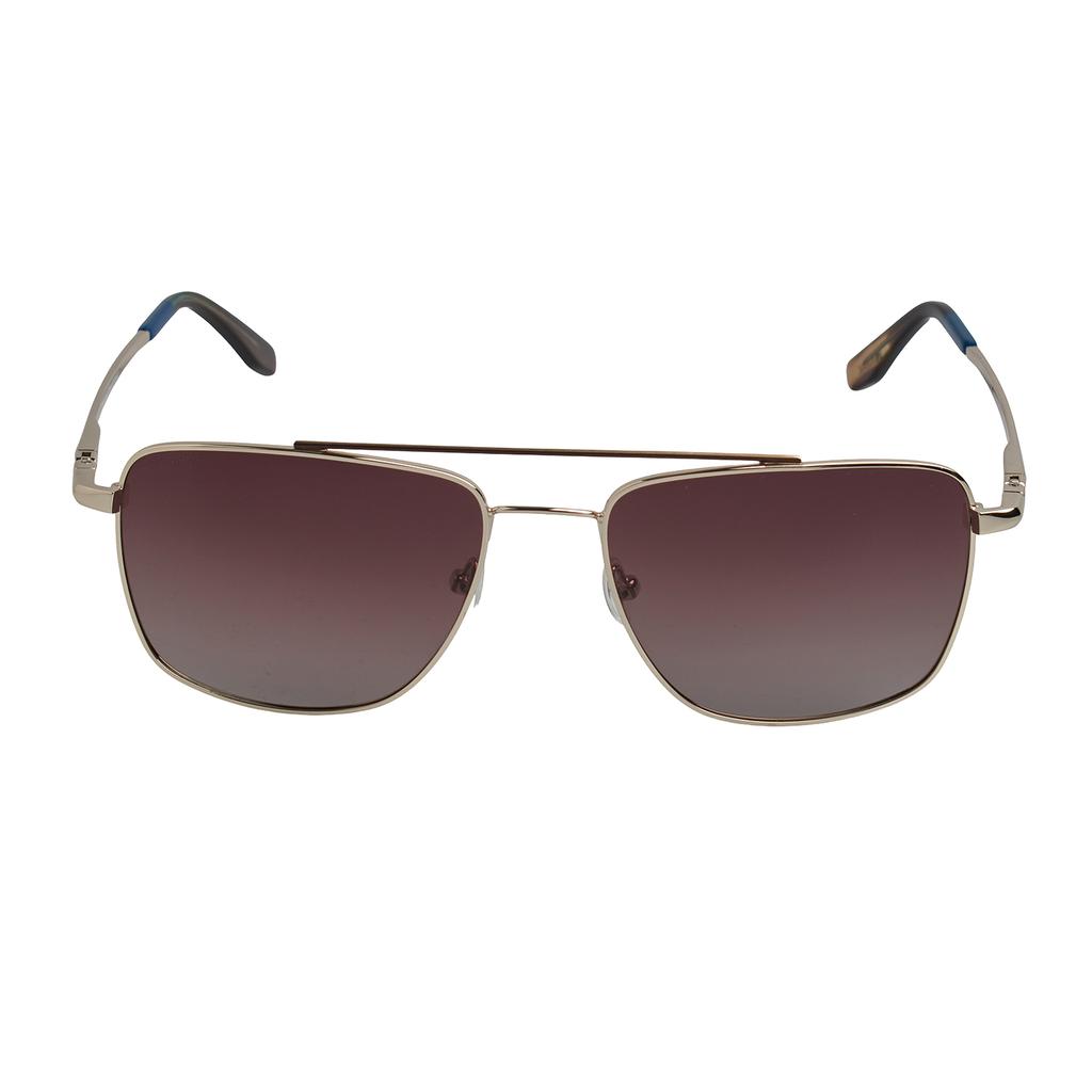 Gafas de Sol Cuadradas Polarizadas de Metal FI40006 para Hombre