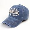 Unisex Washed Cotton Baseball Cap Letter Embroidered Vintage Snapback Hat Men And Women Streetwear Outdoor Sports Hats
