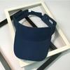 Korean Women's Quick-Dry Sports Visor: Solid Color, Sun Protection for Summer