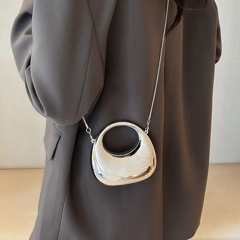 Creative Acrylic Clutch Bags Portable Elegant Handle Wrist Bag Small Crossbody Bag for Women