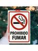 No Smoking Metal Wall Sign Bar Decor