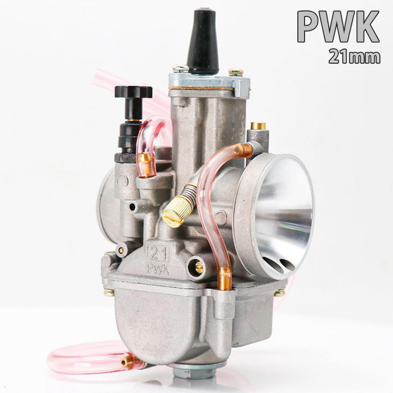 Univerzální karburátor pro tuning čtyřkolek PWK 21-26 mm, rychlejší zrychlení, úspora paliva, pískovaný karburátor, autopříslušenství