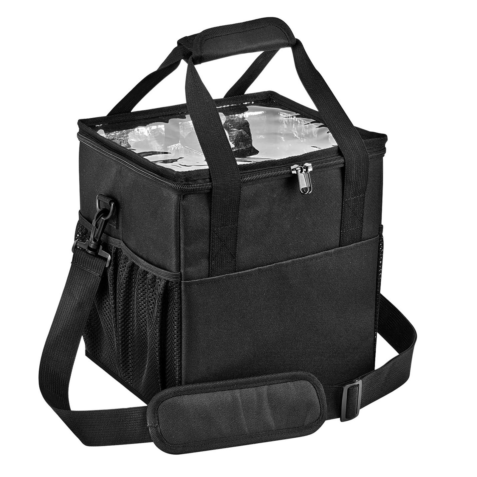 4 Cup Drink Carrier Reusable Portable Tote Bag Drink Holder with Adjustable Strap for Hot & Cold Drinks