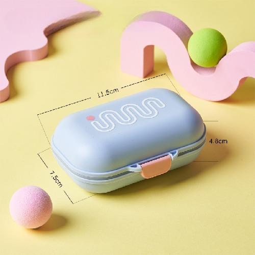 Toilet Drain Soap Box with Lid Creative Travel Portable Travel Soap Tray Bathroom Wash Face Soap Box