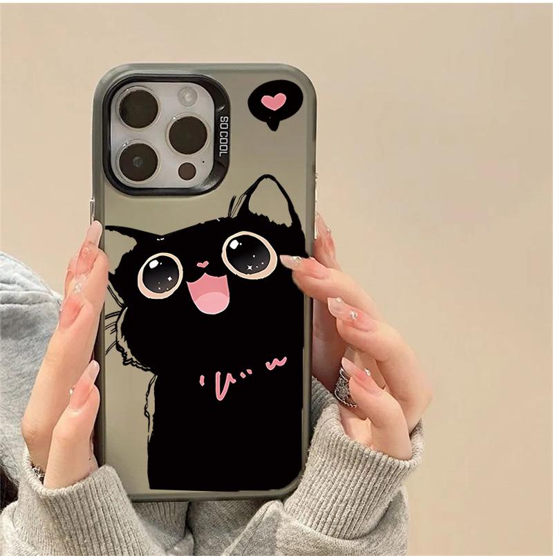 Case For Honor 400 Lite 90 200 PRO magic 7Lite 6 pro X9D X7D X7B X7A X8A X6C X5C X9C SMART 200i 400i Black Cat Cute Cover