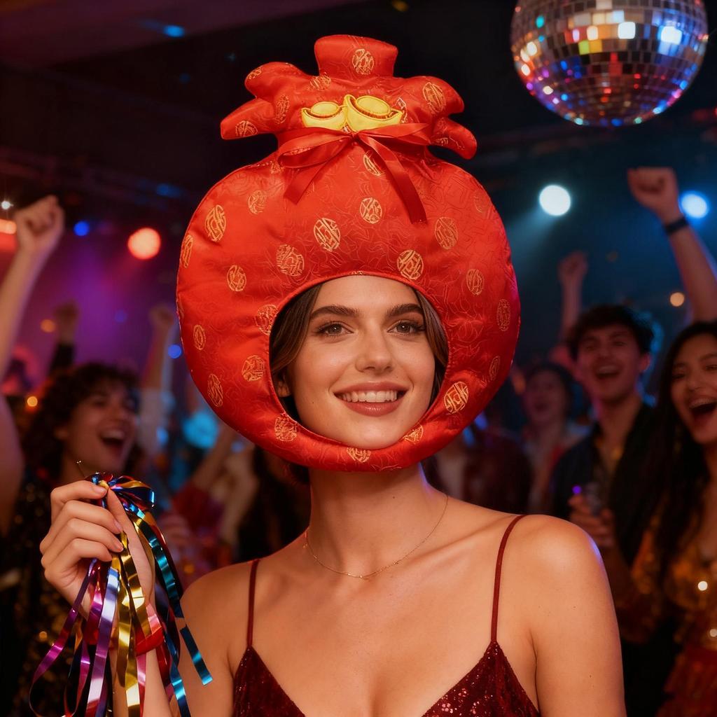Party Hats Plush Soft Headgear Role-Play Headpiece Photo Prop Hat For Stage Celebrations Events Party Holiday Halloween