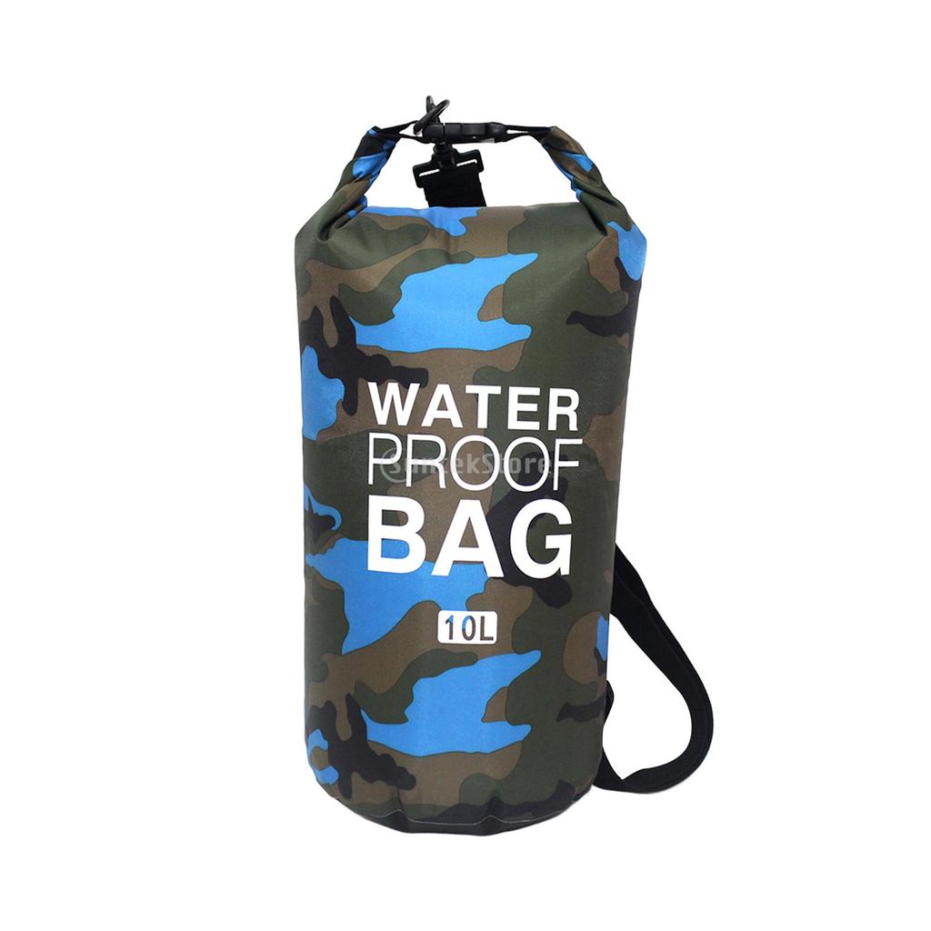 2L/5L/10L Waterproof Dry Bag Pack Sack Swimming Rafting Kayaking River Trekking Floating Sailing Canoing Boating Water Bag