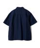 Holliseon Joshua Small Check Shirt Jacket Navy