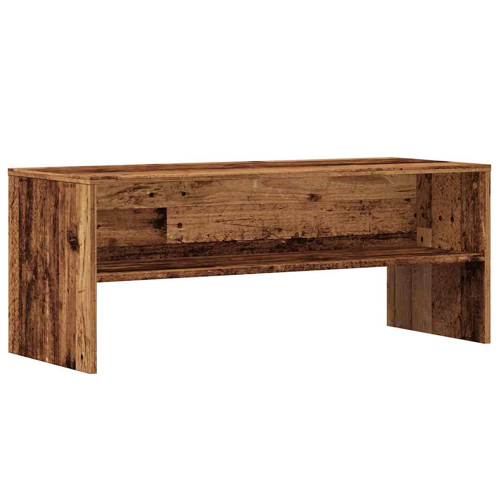 TV Stand Vintage Wood Look 100 x 40 x 40 cm Engineered Wood