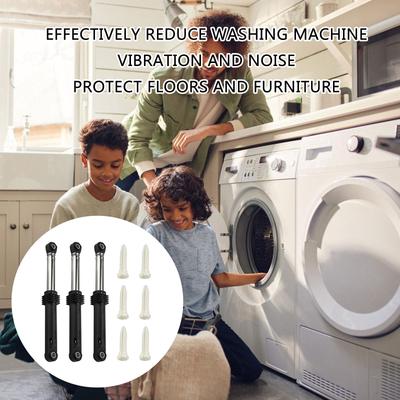Vibration Dampening Accessories for Home Appliances Easy Install Washer Shock Absorber Set Washing Machine Parts