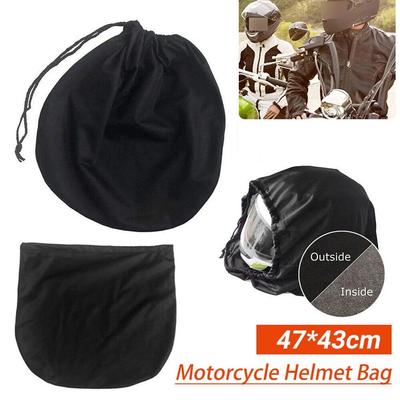 47cm X 42cm Boyut Motosiklet Kask Çantası Koruyucu Kask Kılıfı Kolay Kurulum