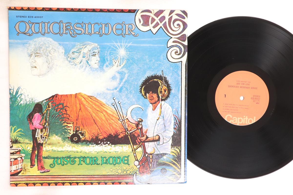 

LP Пластинка QUICKSILVER MESSENGER SERVICE - Just For Love ECS40037 CAPITOL 1977 Япония Рок Б/У