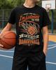 Basketball on My Mind Shirt, Funny Hoops Player Tee, Sports Fan Gift, Team Game Day Outfit, Court Humor Graphic Apparel for Men Women Unisex