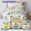 Set Copripiumino Trapuntato con Fantasia SKZ Federa Decorazione per la Casa Regalo di Compleanno (1 * copripiumino + 2 * federa, senza nucleo)