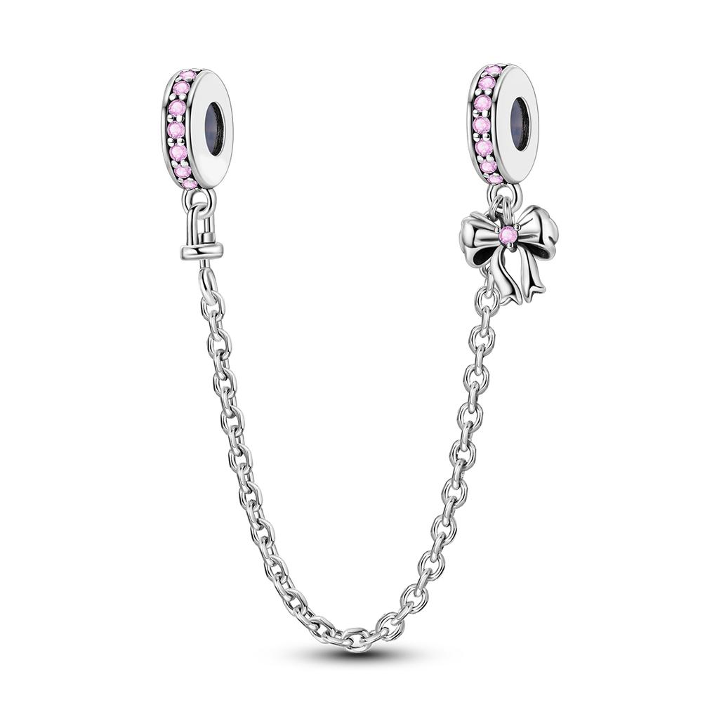 Copper Charms Beads For Woman Fit Original Bracelet Diy Moon Flower Rose Fine Jewelry