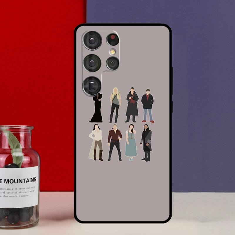 Etui Funda Once Upon A Time Do Samsung Galaxy S25 Ultra S9 S10 S20 S21 S22 Plus S23 Ultra S24 FE Pokrowiec na Telefon