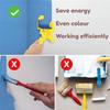 Paint Edger Pro -Painting Trimmer Edger Tools for Walls High Ceilings with Edger Paint Brush Kit, Bucket Edge Paint Roller Splatter Shield