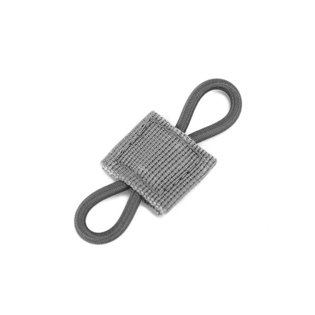 Tactical Ribbon Buckle Binding Retainer Outdoor Bag Fixing Accessory Replacement for Elastic Rope Webbing Buckle