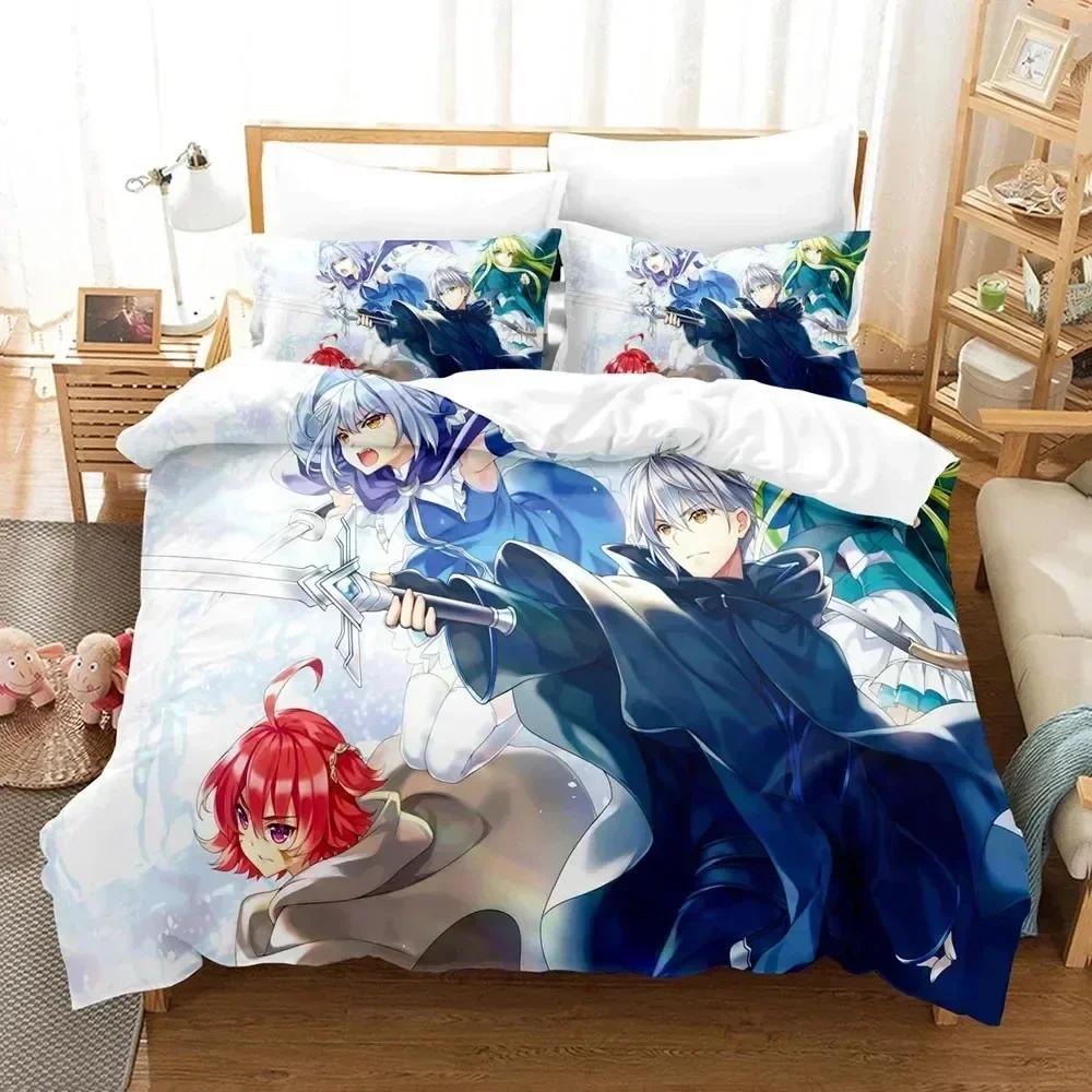 Anime Seirei Gensouki Bedding Set Boys Girls Twin Queen Size Duvet Cover Pillowcase Bed Kids Adult Fashion Home Textile
