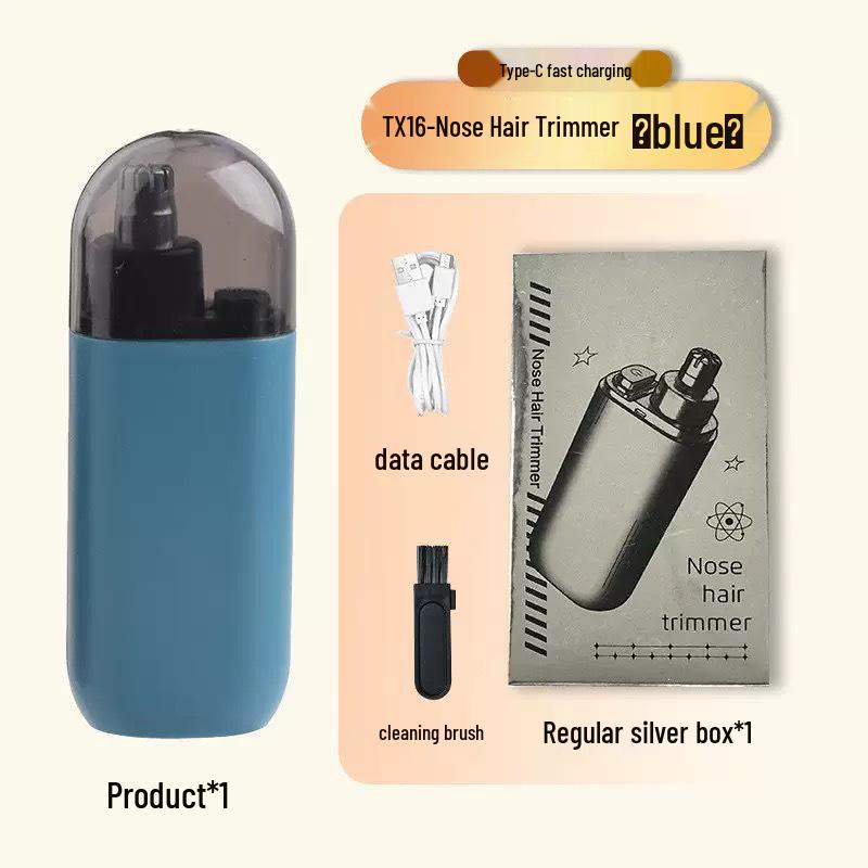 

Мини-электрический триммер для волос в носу с умным дисплеем для мужчин и женщин Electric Nose Hair Trimmer