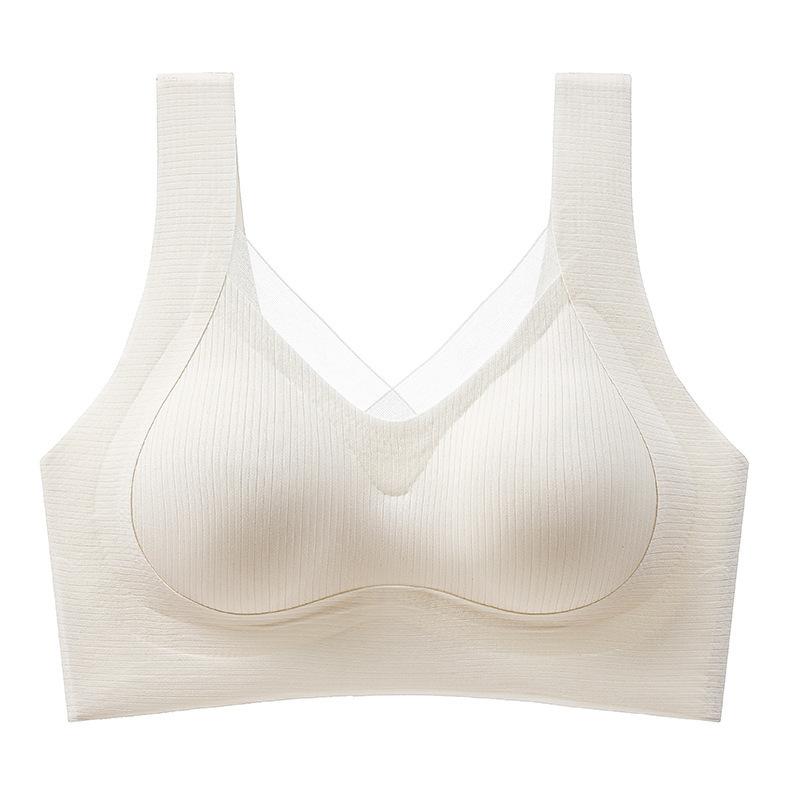 Plus Size Full Cup Adjustable Women's Underwear Anti-sagging Seamless Women's Bra
