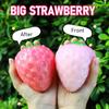 Color Changing Strawberry Toy Simulated Red Strawberry White To Squeeze Fidget Toy Anxiety Relief Sensory
