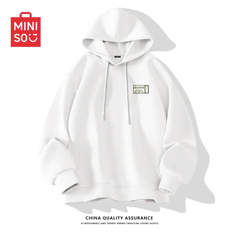 

Мужской свитшот с капюшоном свободного кроя MINISO XL