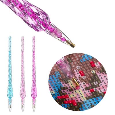 DIY Embroidery Crafts 5D Diamond Painting Cross Stitch Crystal Pens Point Drill Pen