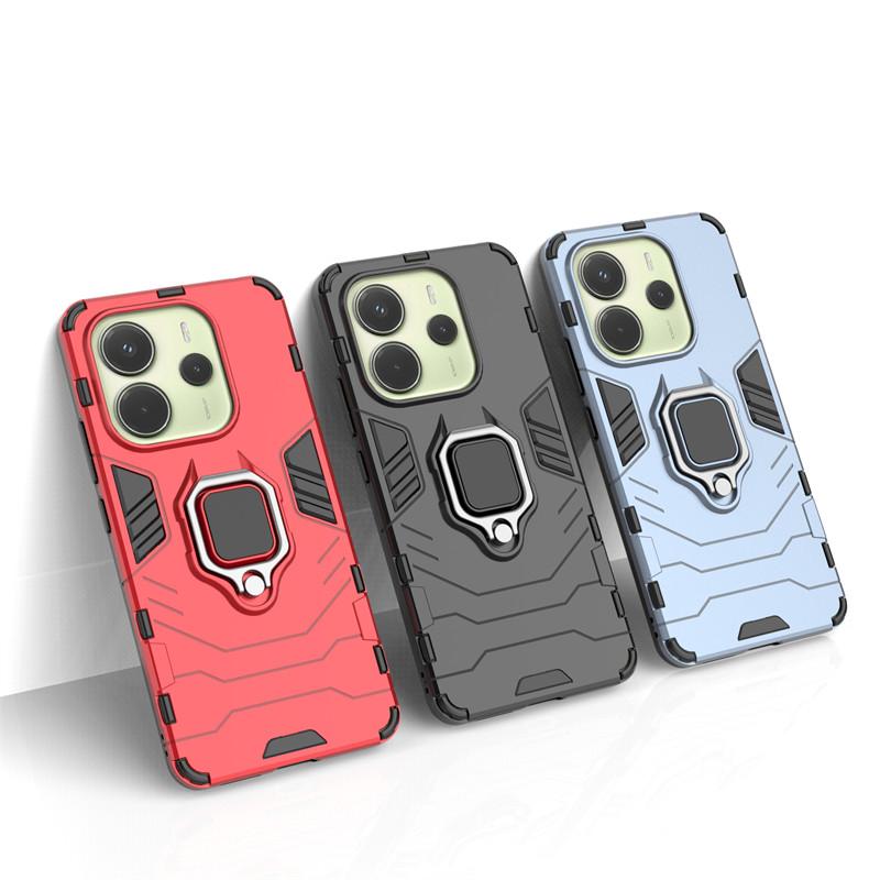 For Xiaomi Redmi Note 14 4G Case Xiaomi Redmi Note 14 4G Cover Shockproof Armor PC Silicone Phone Cover For Xiaomi Redmi Note 14
