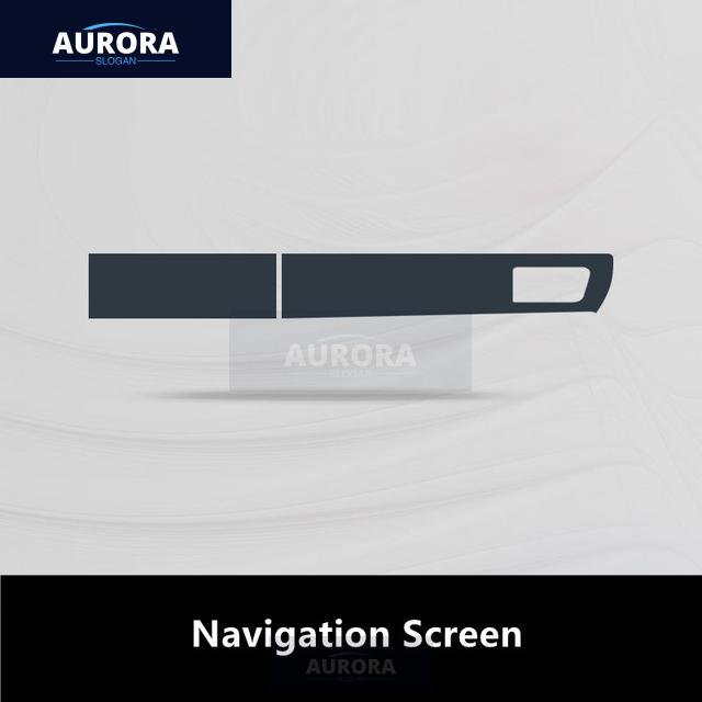 For PORSCHE TAYCAN 19-21 Car Interior Center Console Transparent TPU Protective Film Anti-scratch Repair Film Accessories Refit