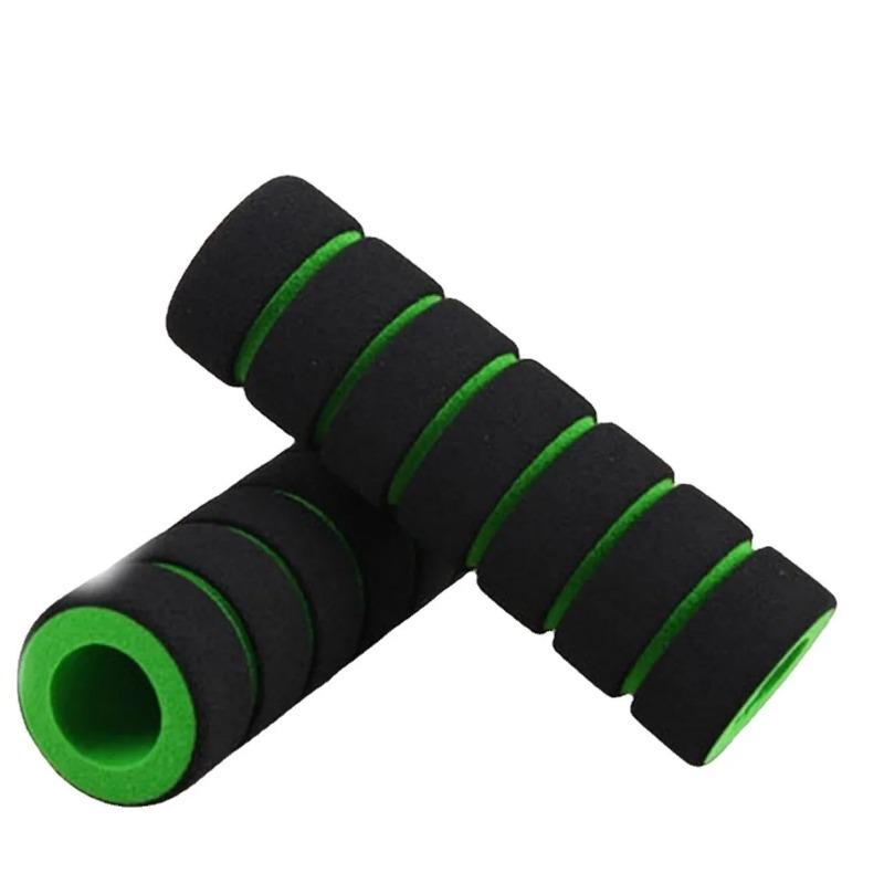 2Pcs Bicycle Grips MTB Sponge Handlebar Cover Grips Anti-skid Shock-absorbing Soft Bike Grips Ultraight Bicycle Handlebar Sleeve