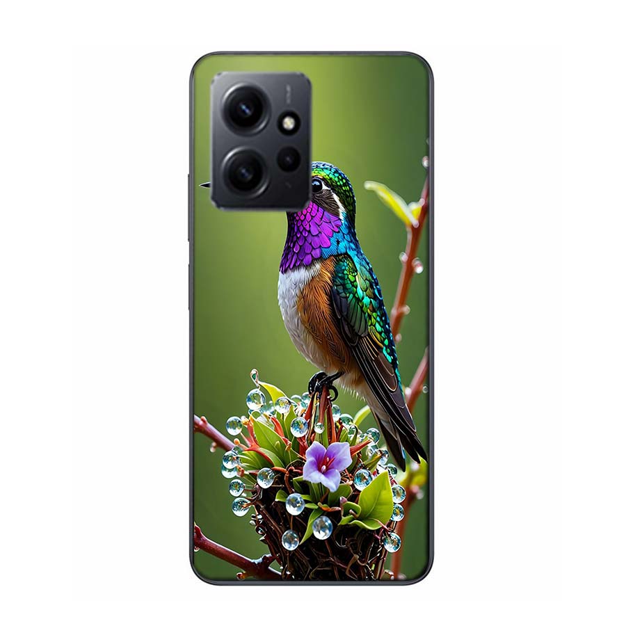 The Spirit of Hummingbirds Phone Case For Redmi Note 14 15 Pro 5G 13 12 Pro Plus 11 11T 11E 11S 10 Pro 10S 9 9S Cover Cell Clear