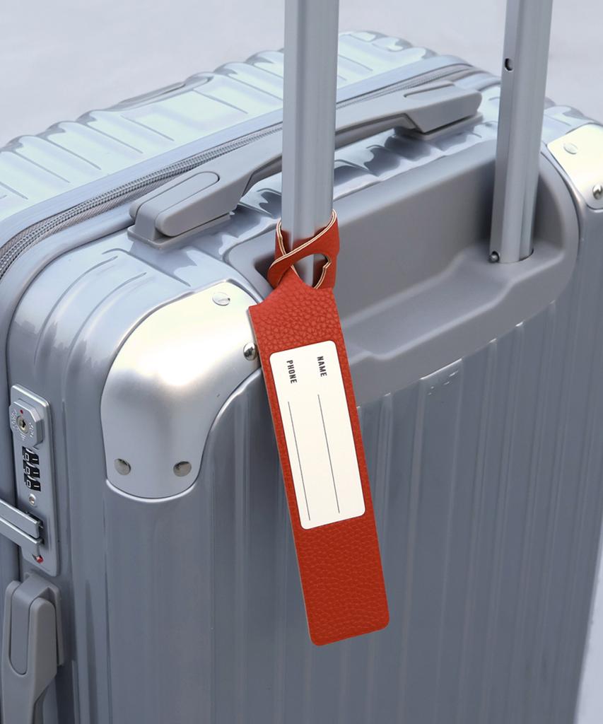Fenice Lettering Name Tag Travel Luggage Tag 2 Colors