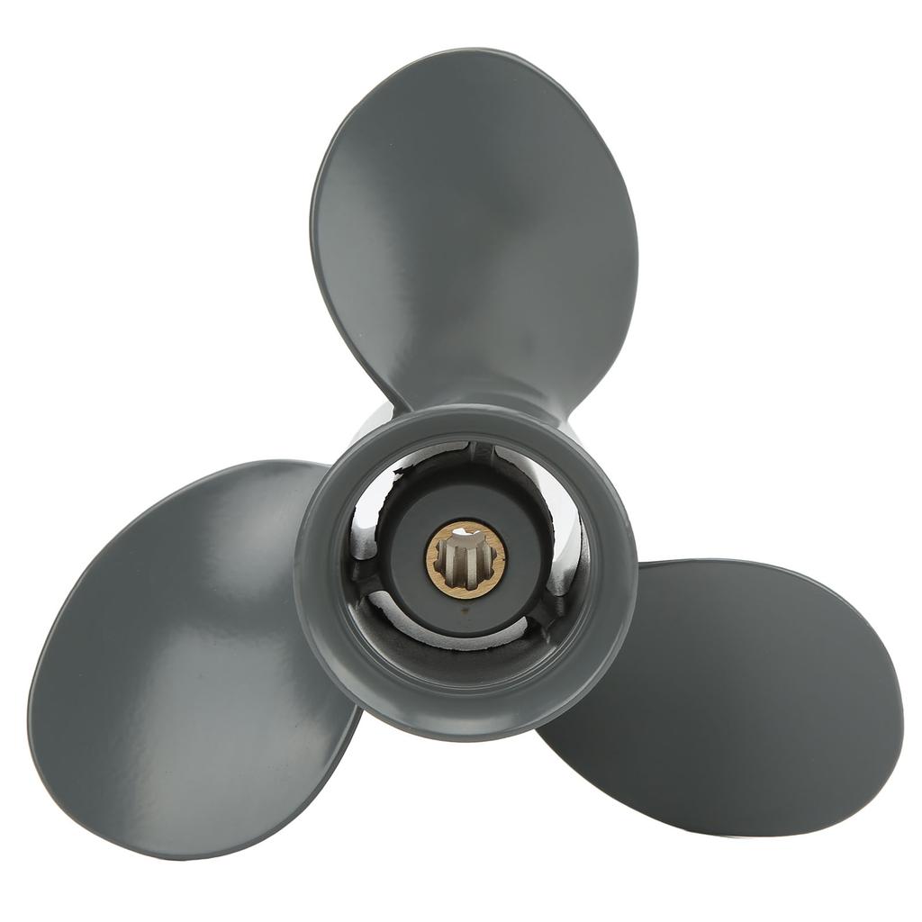 3-Blatt-Aluminiumlegierung Marinepropeller 58130‑ZV4‑010AH Ersatz für Außenbordmotor 8–20 PS