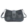 2025 New Fashion Texture Armpit Bag Summer Premium One-Shoulder Crossbody Bag Star Diamond Style Korean Women's Bag