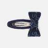 Denim-like Jacquard Mini Hair Clip Kids Luna