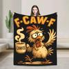 Chicken FCAWF Blanket Soft Novelty Plush Throw Blanket For Children Couch Chair Flannel Bedspread Bed Cover