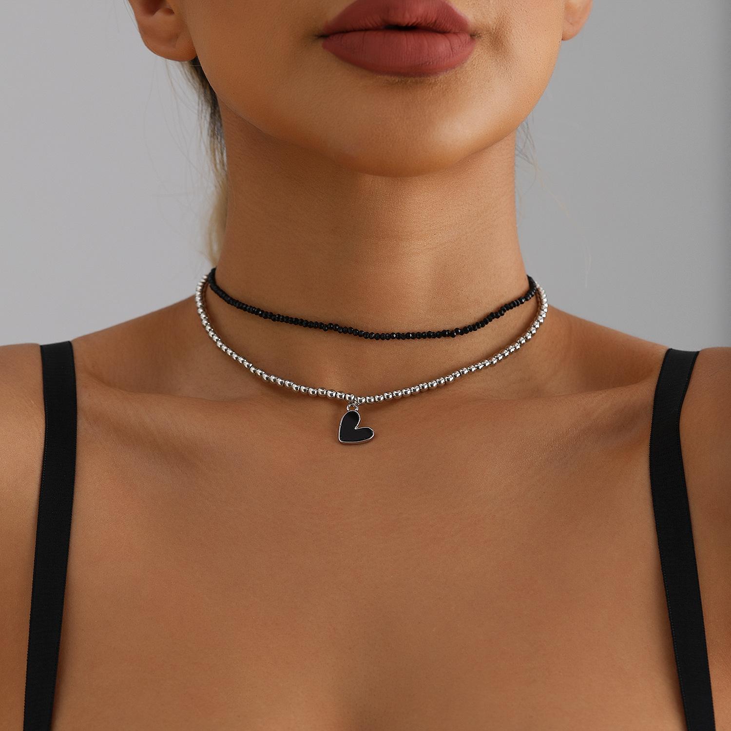 

Модное ожерелье для женских украшений серебряный