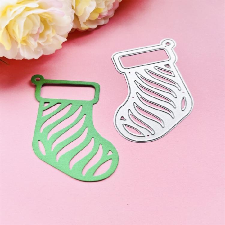 Metal Cutting Dies Christmas Stocking Scrapbooking Stencil Card Embossing DIY