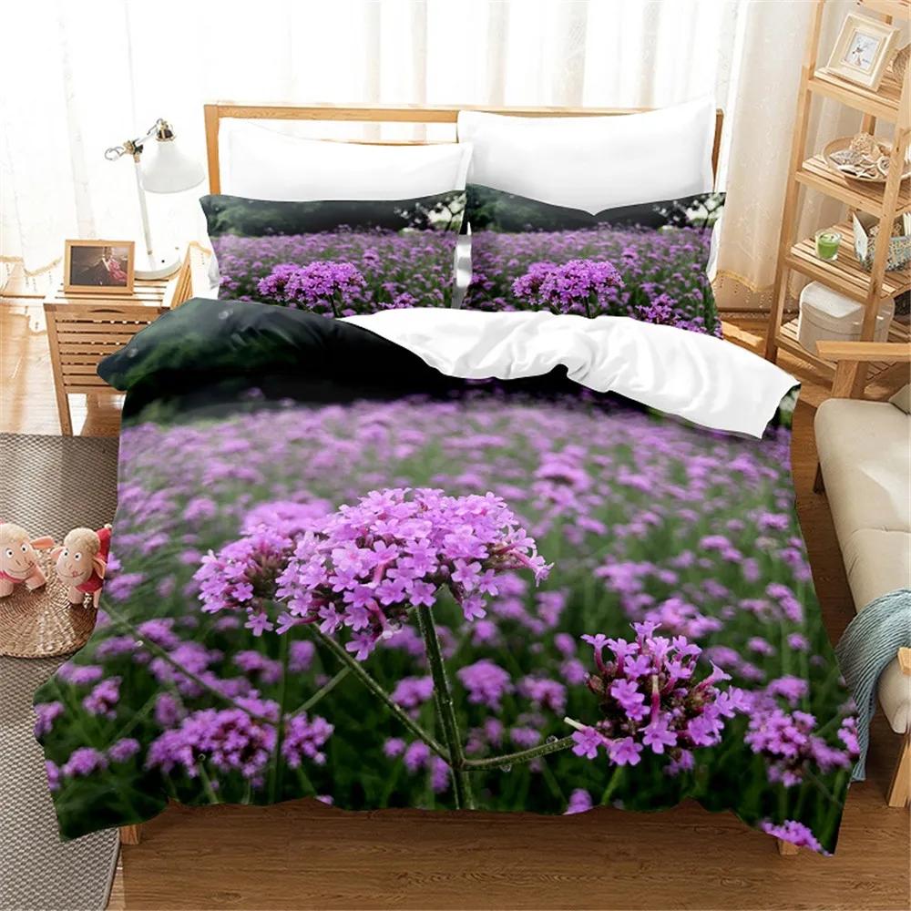 Happy Spring Light Bedroom Set Bedding Duvet Covers Pillowcase Ropa De Cama Bedclothes US Queen 228x228cm Bed Set Queen Size