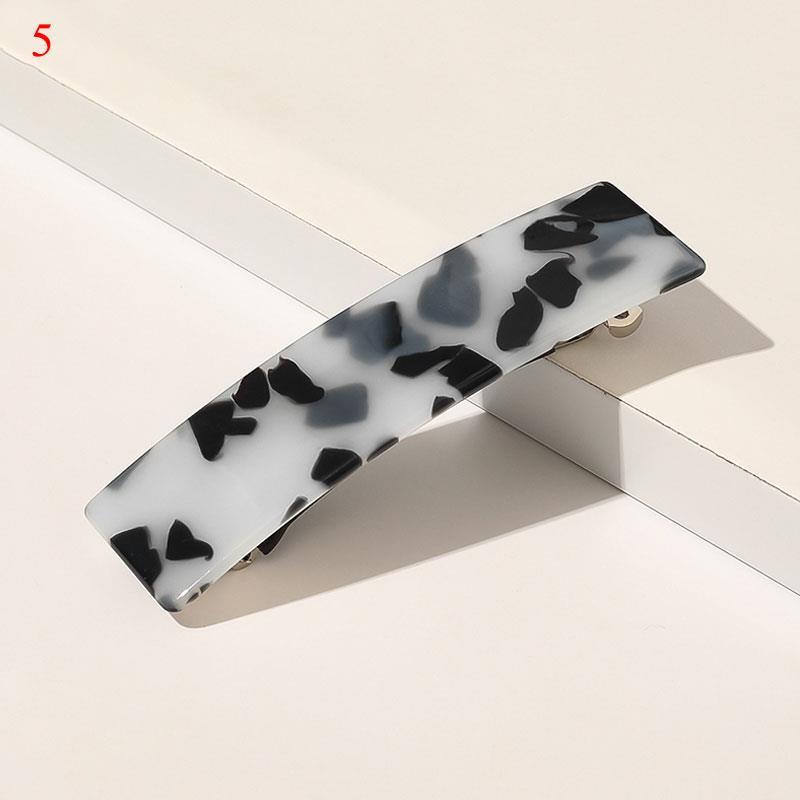 Clips de Cabelo da Moda Estampado Leopardo Mármore Geométrico Grampos de Cabelo Presilhas de Cabelo para Menina Grampo de Cabelo Mulher Acessórios de Cabelo