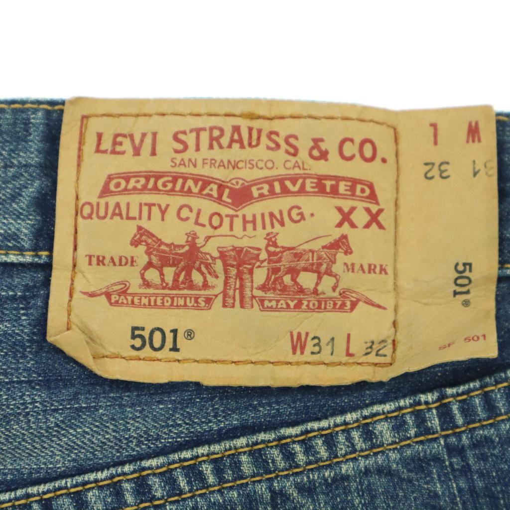 Levi's 00s 501 Denim Pants W32 Blue Men's Used
