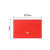 20pcs Mini Envelopes Small Greeting Card Name Card Envelope Hot Stamping Love Pearlescent Paper