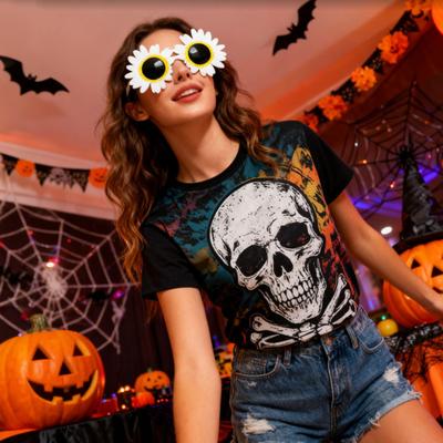 Yousheng Okulary Słonecznikowe Śmieszne Okulary Klauna Dla Dorosłych Kostium Film Horror na Lato Plaża Impreza przy Basenie Halloween Cosplay