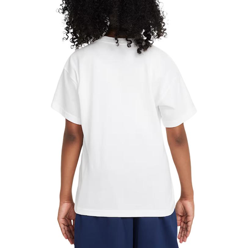 Nike Grade School T Shirts Crew Neck Moderate HQ3226-100