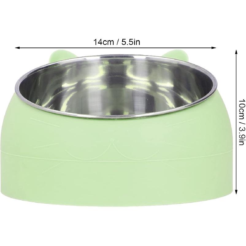 Heated Pet Bowl, 1.5L Slanted Water Bowl with On/Off Switch for Dogs Cats, 15 Degree Angle