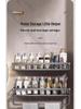 Punch-Free Wall-Mounted Bathroom Shelf - Vanity & Cosmetic Storage Rack