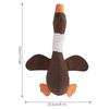 Sound Making Linen Fabric Goose Pet Surface Squeaky Inside Squeaky Goose Shaped Tear Tough Cat Molar Mood Balancing