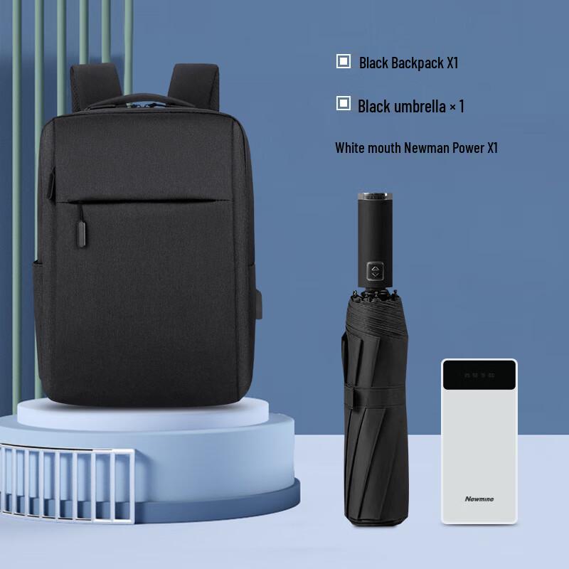 Настраиваемый подарочный набор для бизнеса: Зонт и Power Bank